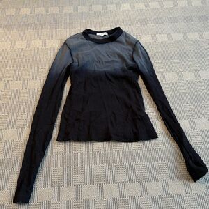 Cotton citizen blue top